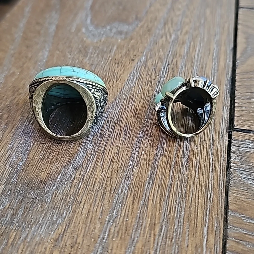 Turquoise Rings - Picture 2 of 3